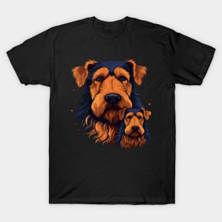 Airedale Terrier Fathers Day T-Shirt